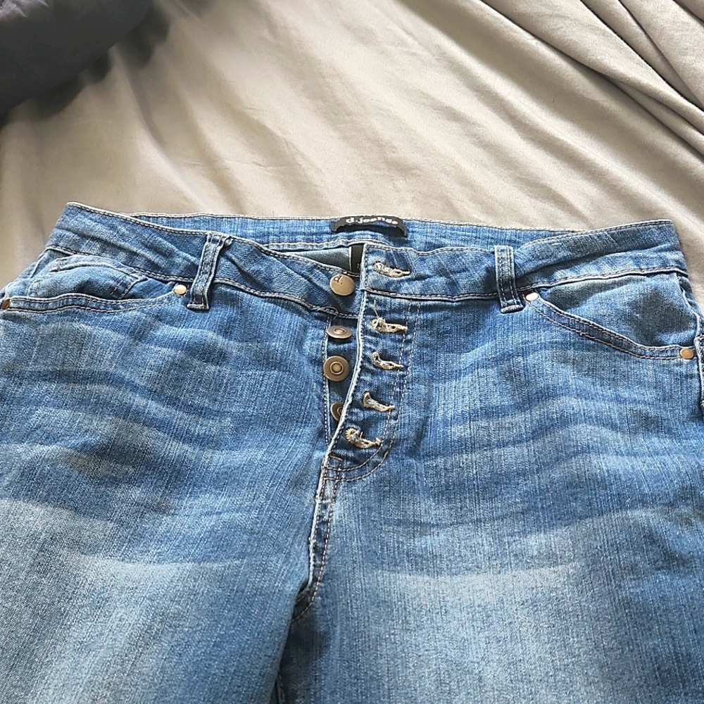 d.jeans Size 14 button up Jeans
